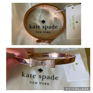 Kate spade rose gold bangle